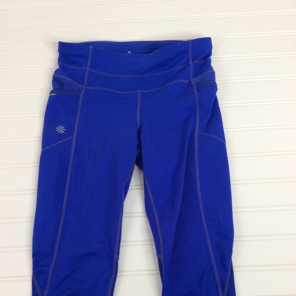 Athleta Yoga Pants Legging Purple Pockets XXS